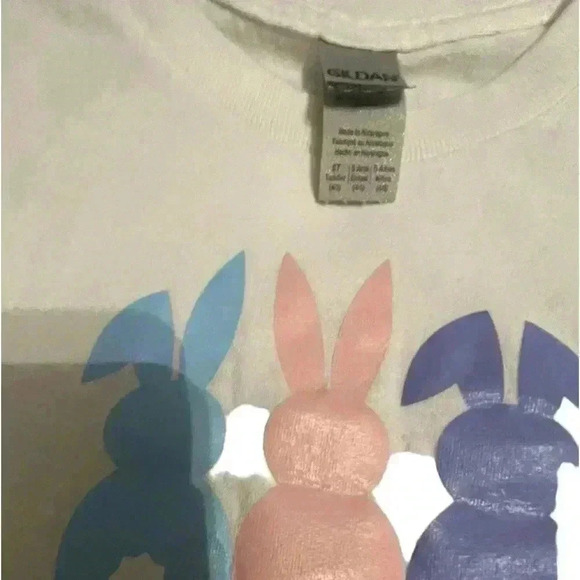 Easter Day Shirt Kids Bunny Emma T-Shirt Short Sleeve Graphic Tees 5t k 99 - Picture 3 of 3